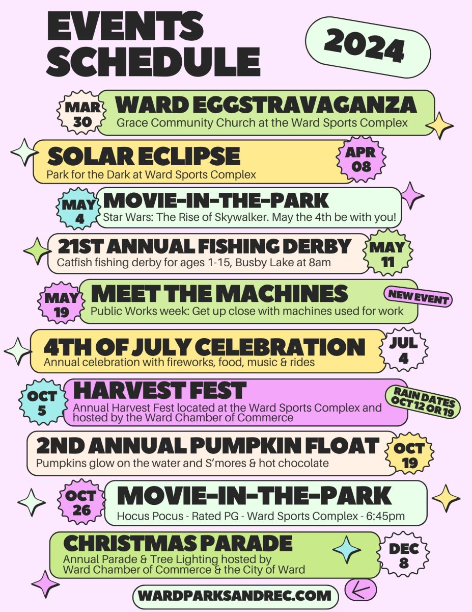Events Schedule 2024