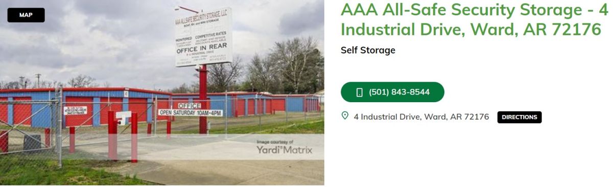 AAA Allsafe Security Storage, LLC