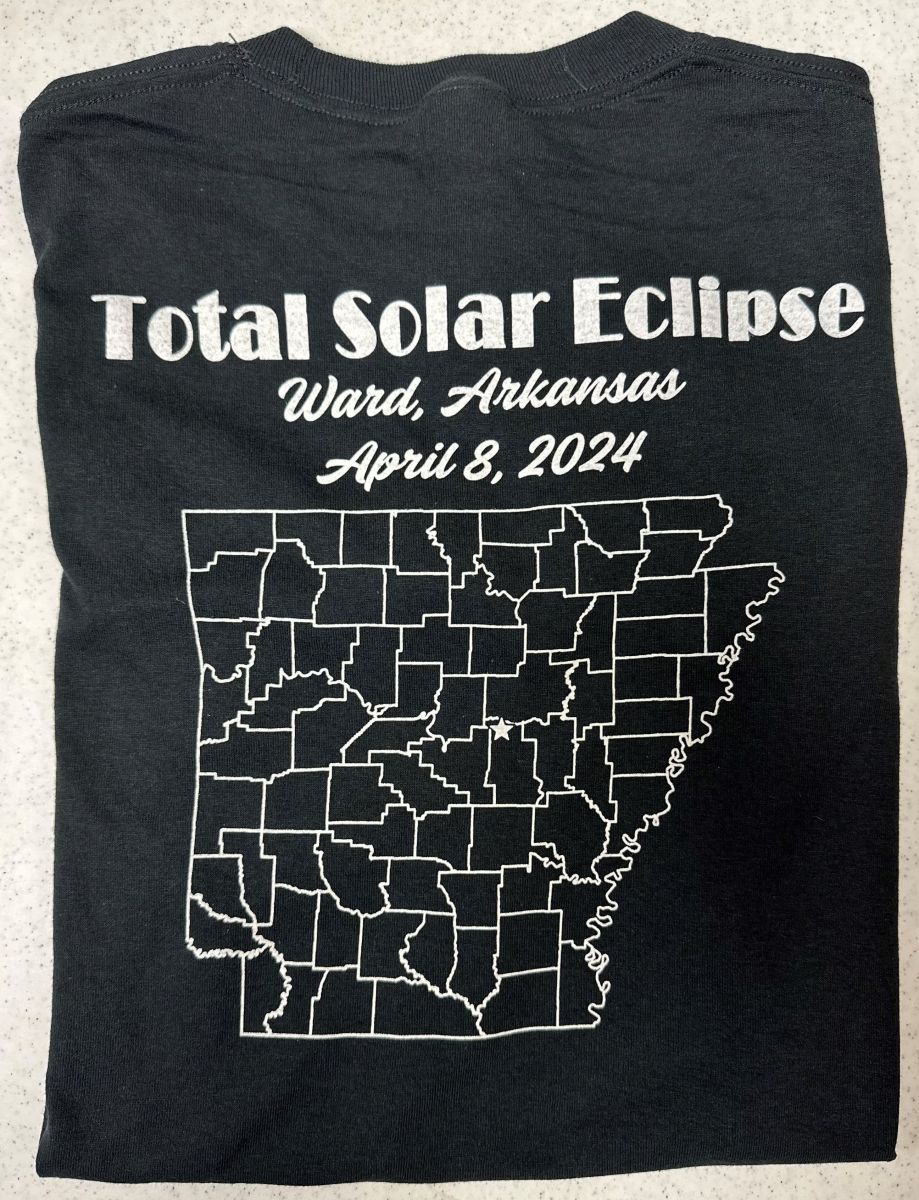 Front of Solar Eclipse shirt