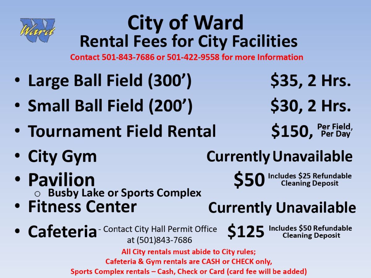 Facility Rental Information