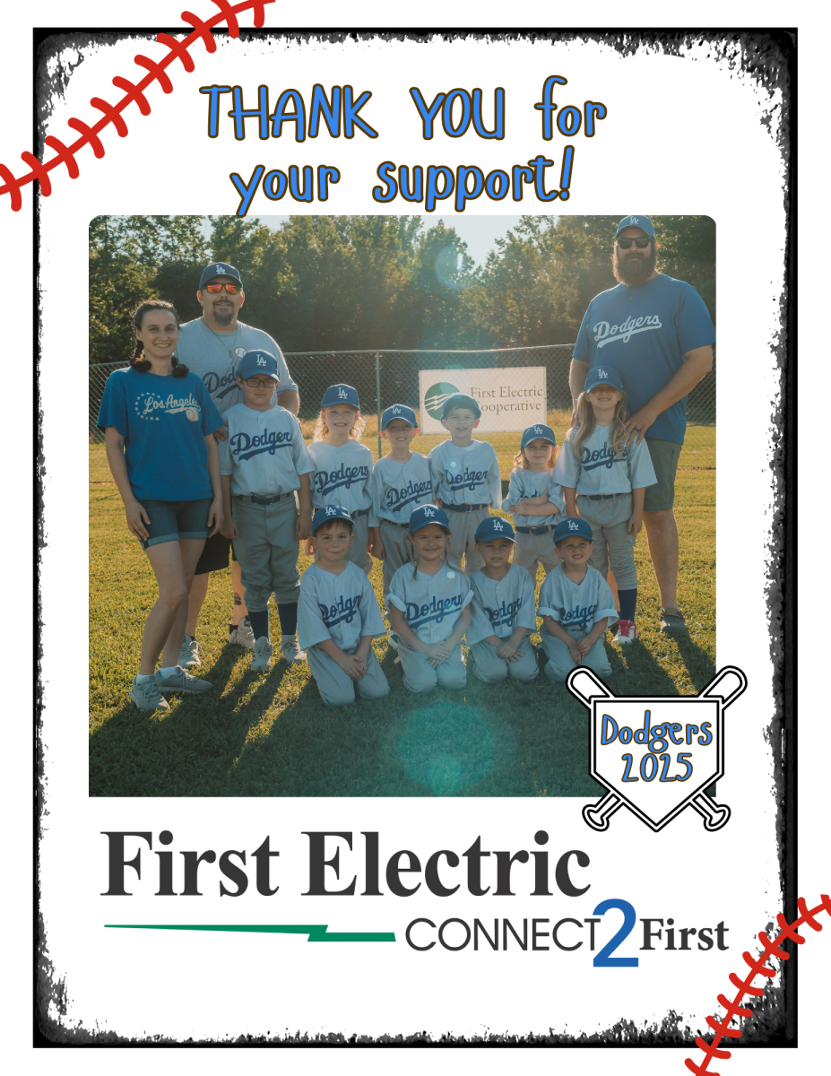 Dodgers sponsored by First Electric/Connect2First