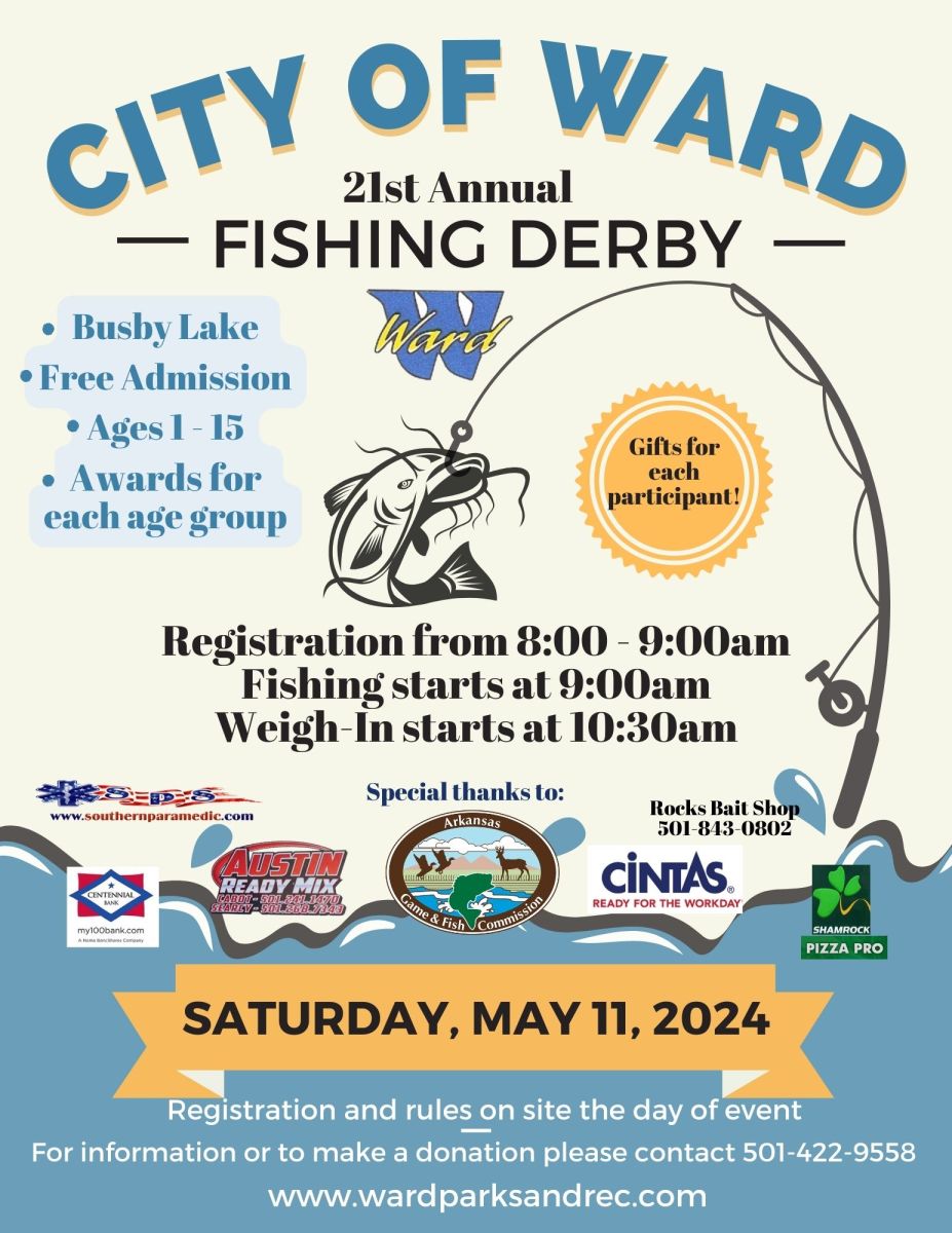 2024 Fishing Derby flyer
