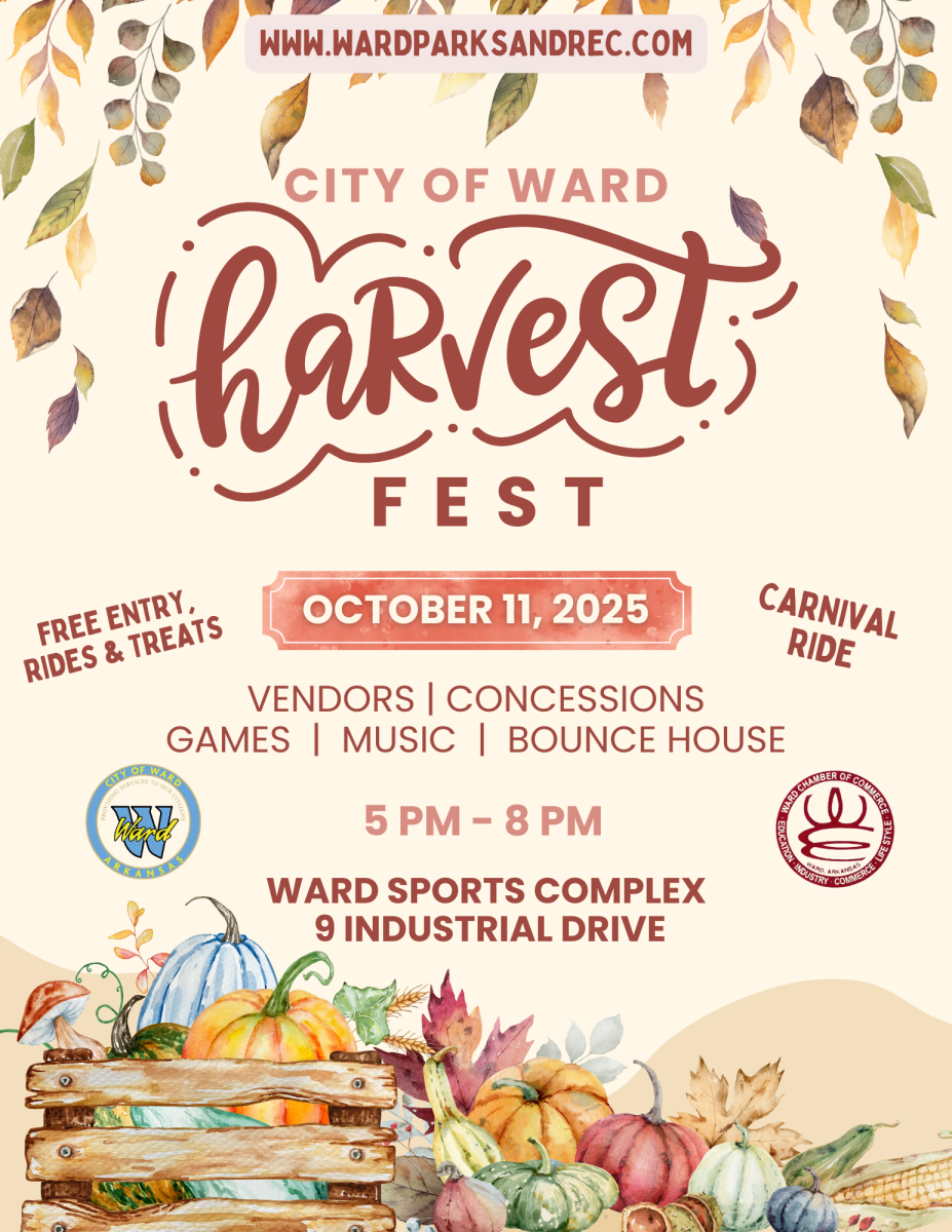 Annual City of Ward Harvest Fest flyer