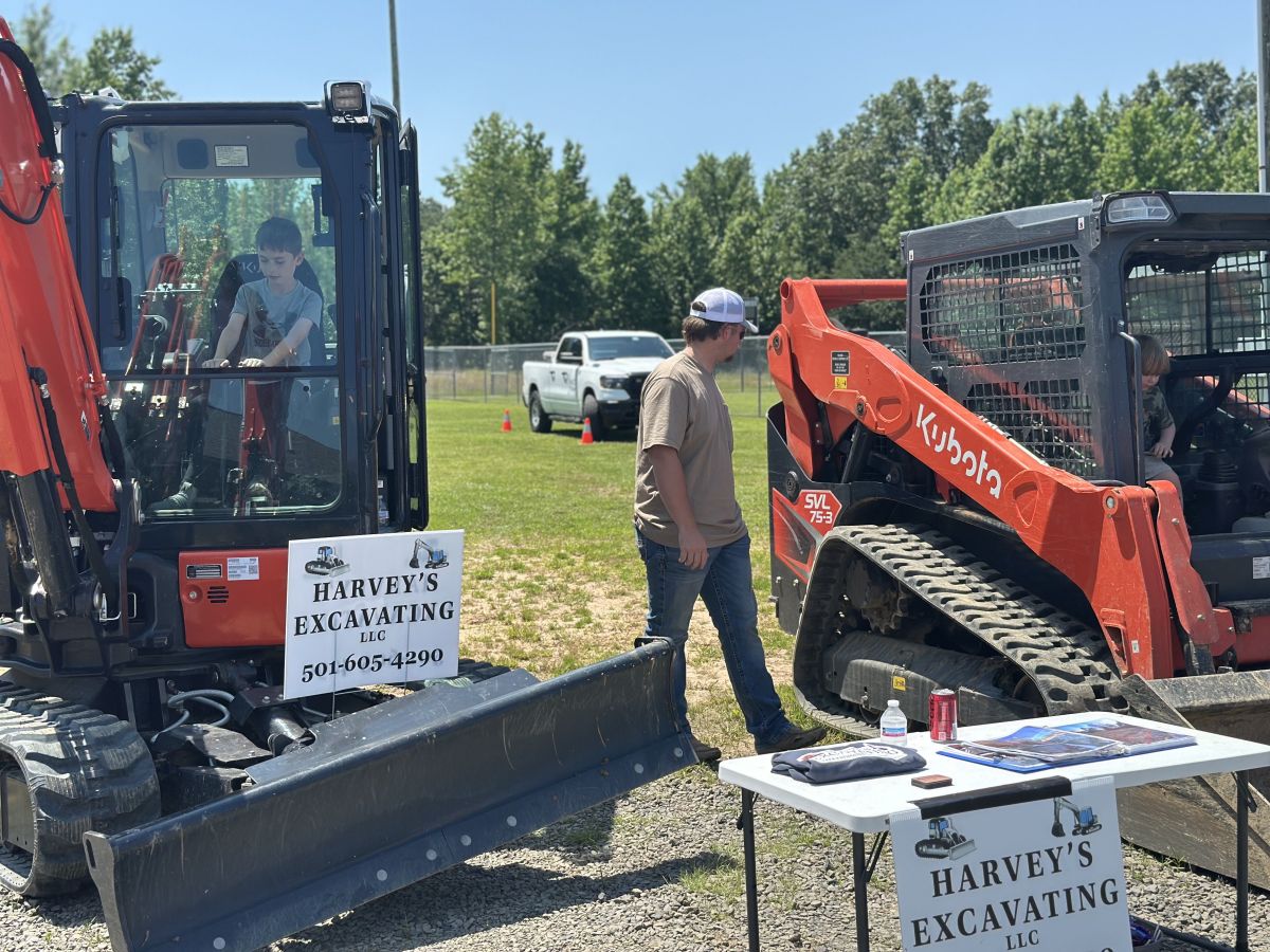 Check out Harvey's Excavating!