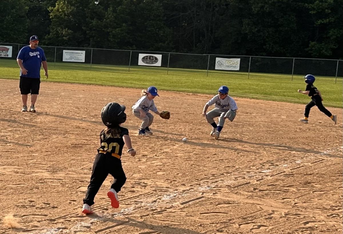 Run to first!
