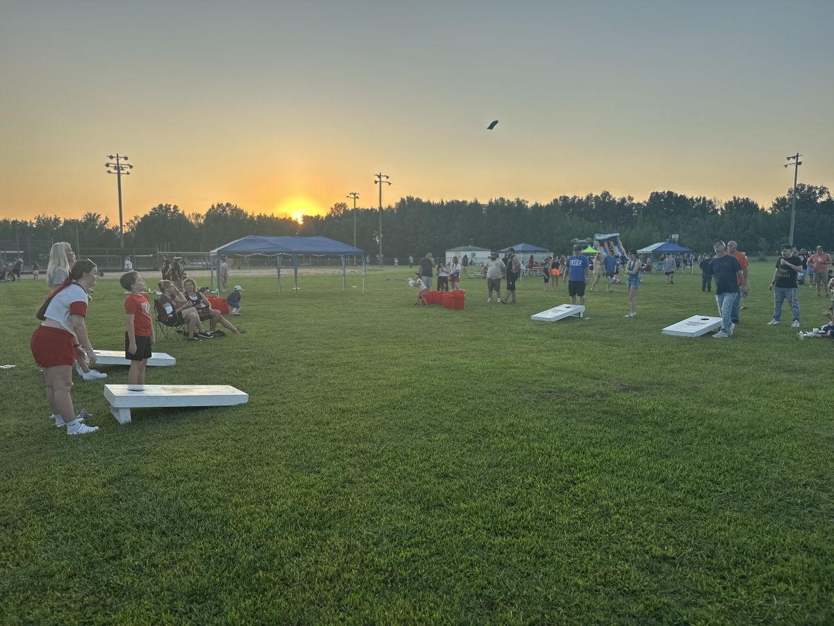 Playing games before the fireworks