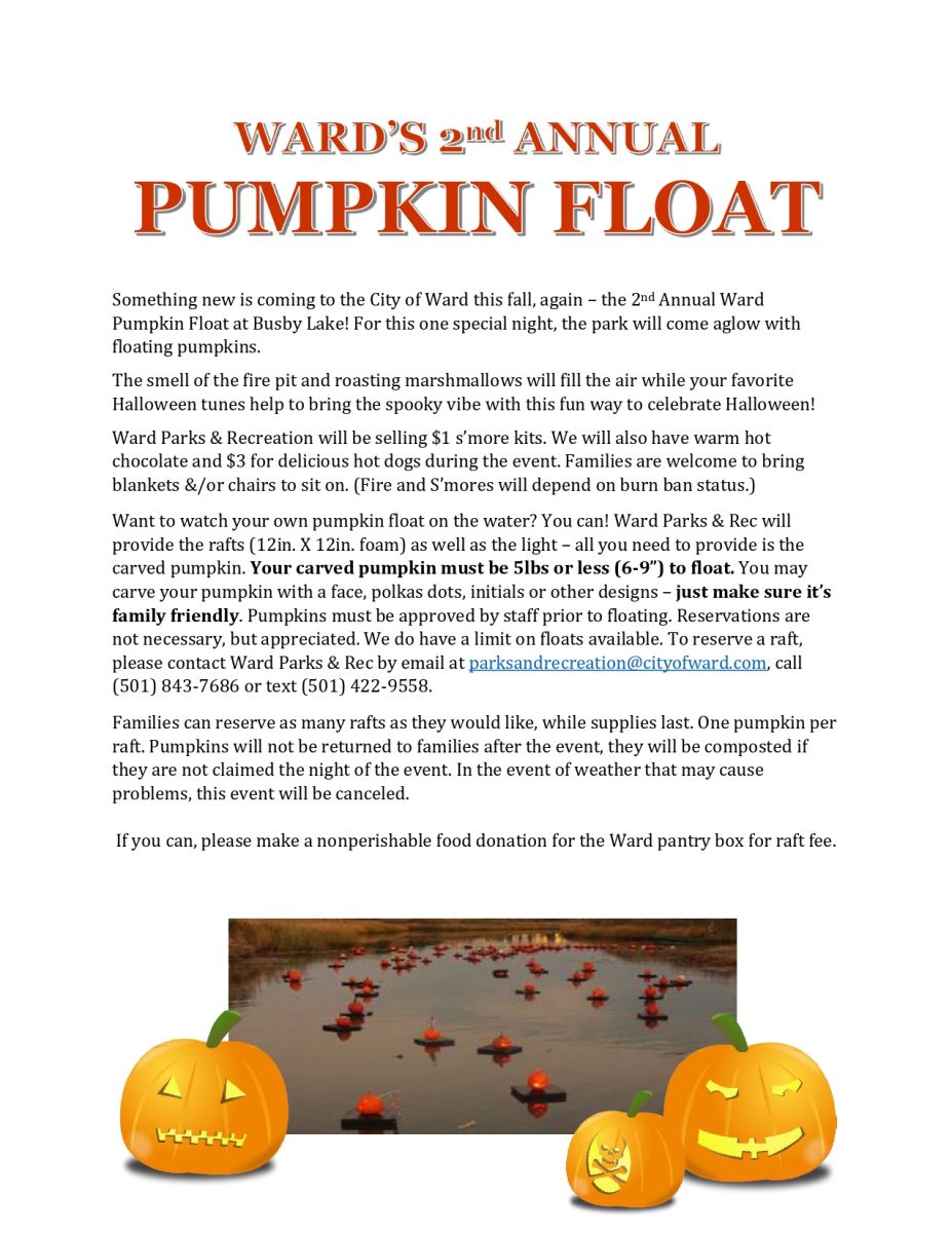 Pumpkin Float rules