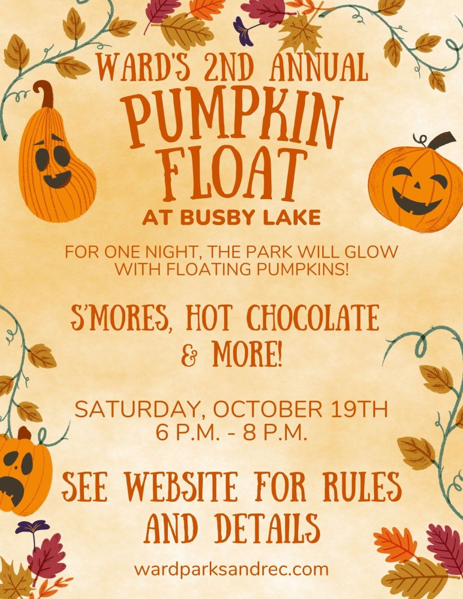 Ward Pumpkin Float flyer