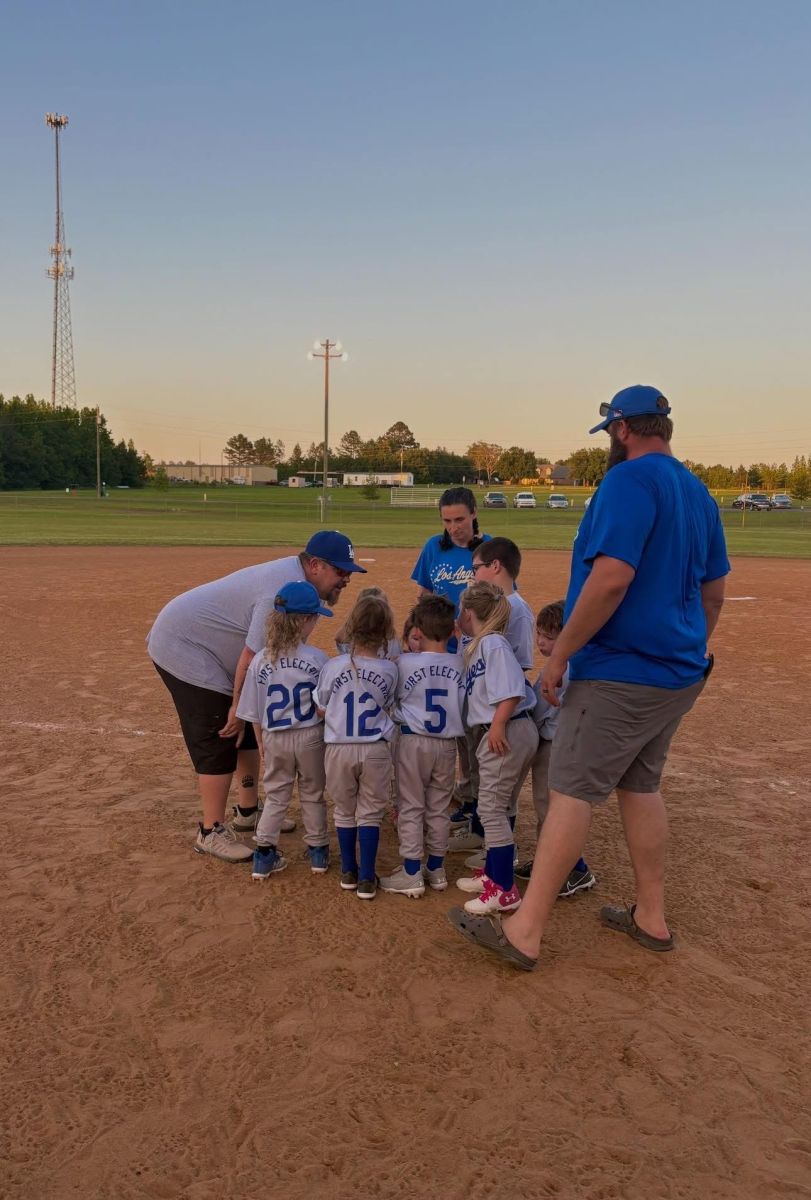 Team huddle