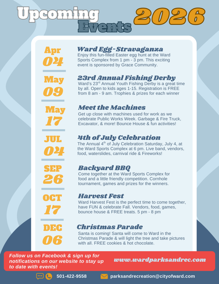 Upcoming Events for 2026!