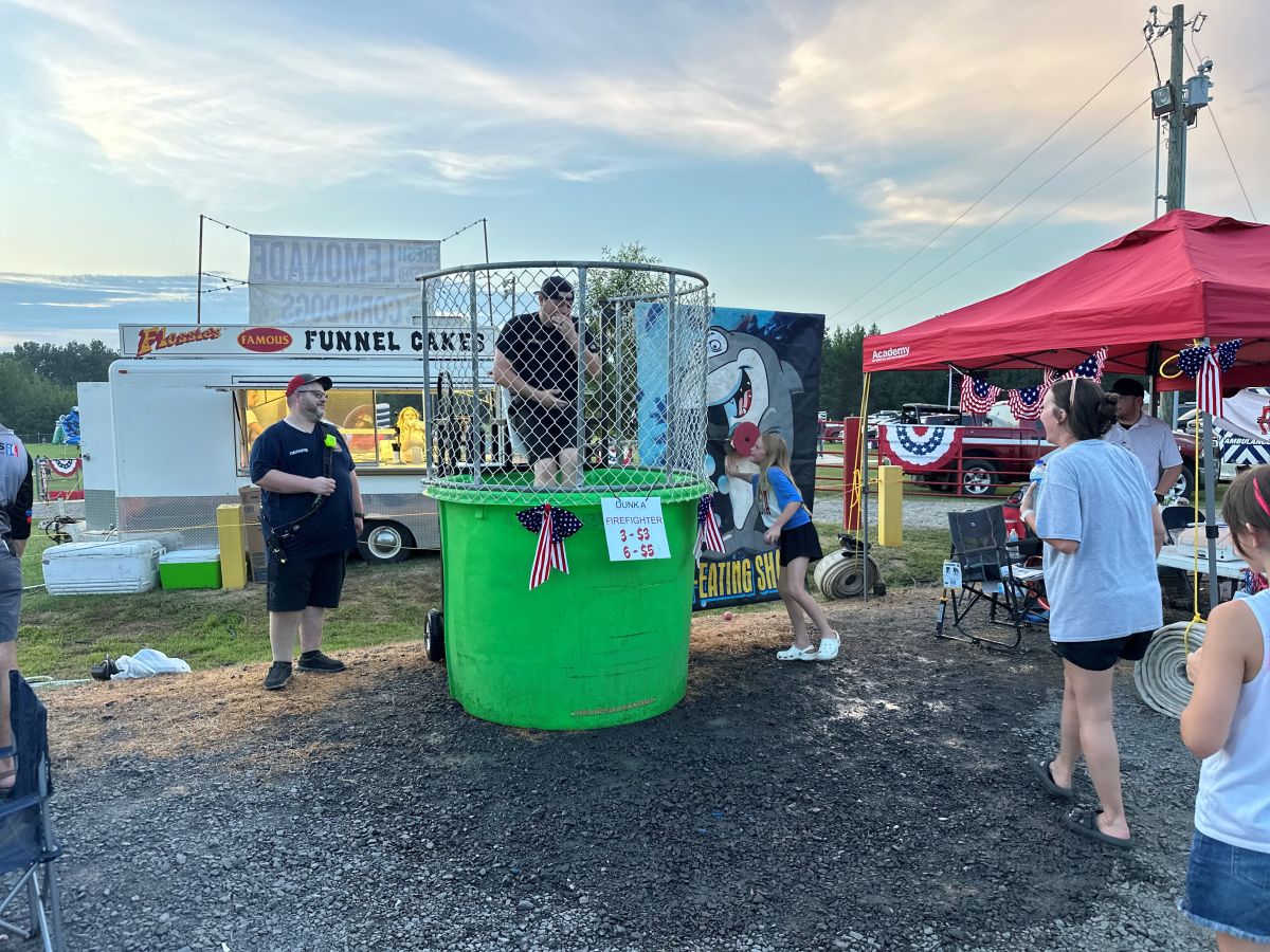 WFD dunk booth