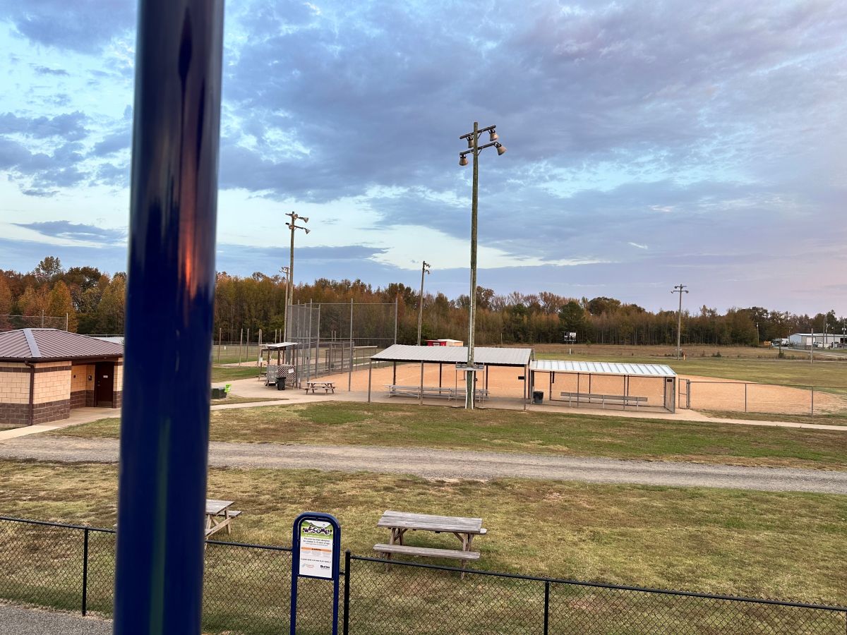 View of Field 1 from the playground